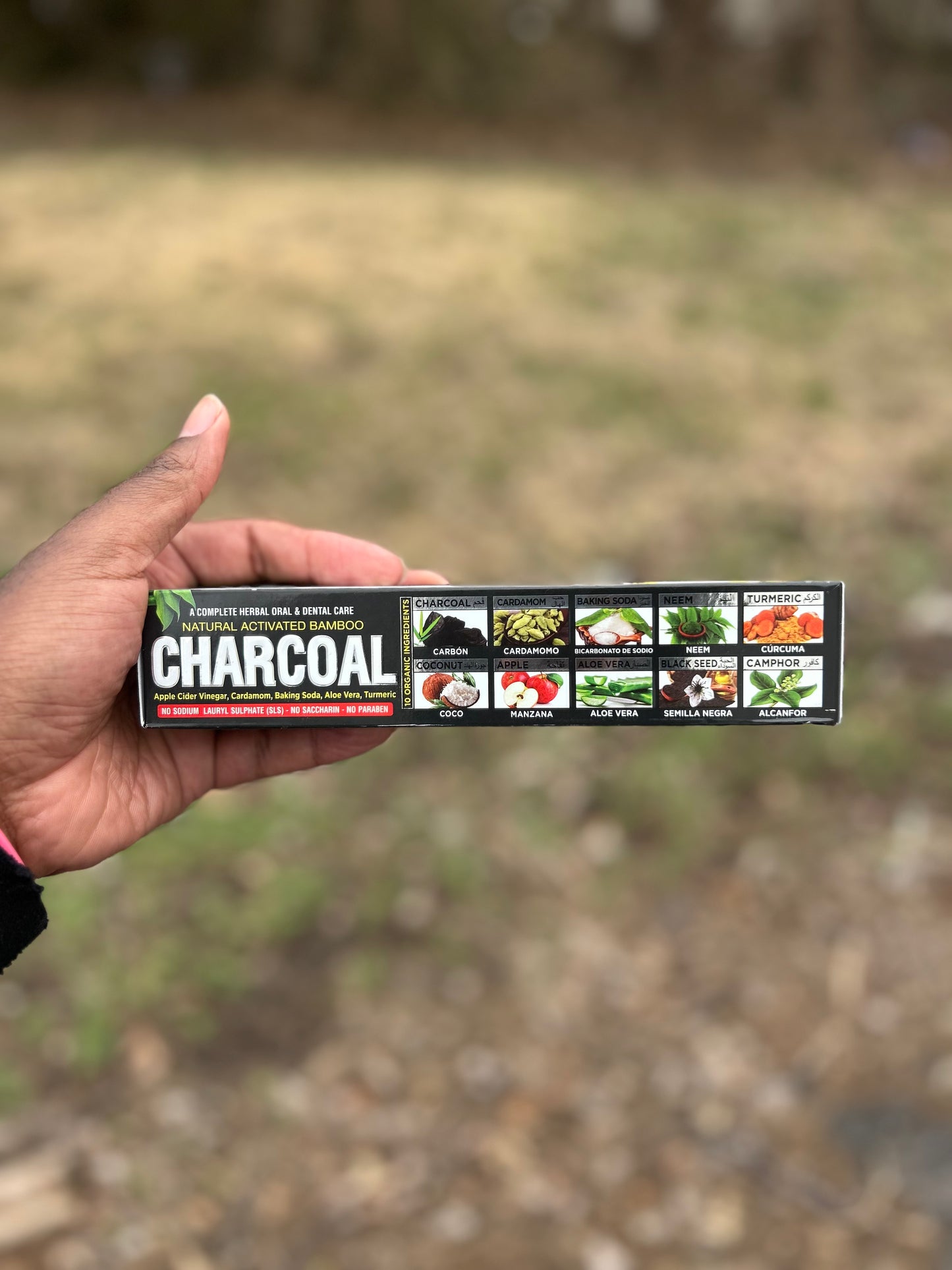 All Natural Charcoal Toothpaste