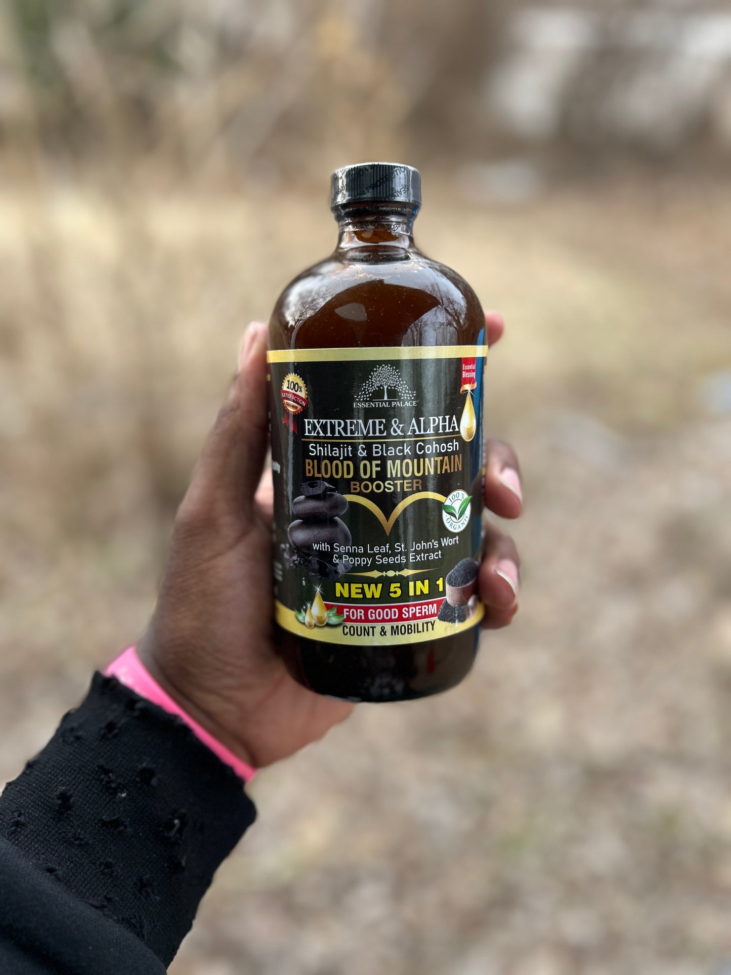 EXTREME & ALPHA SHILAJIT & BLACK COHOSH BLOOD OF MOUNTAIN BOOSTER
