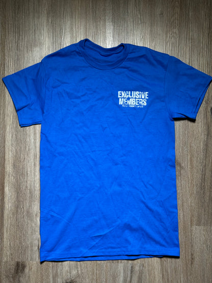 Royal Blue EXCLUSIVE MEMBERS Tee
