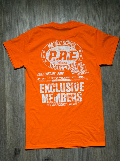 Orange EXCLUSIVE MEMBERS Tee