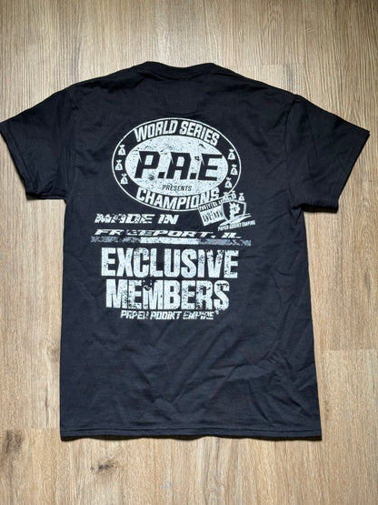Black EXCLUSIVE MEMBERS Tee