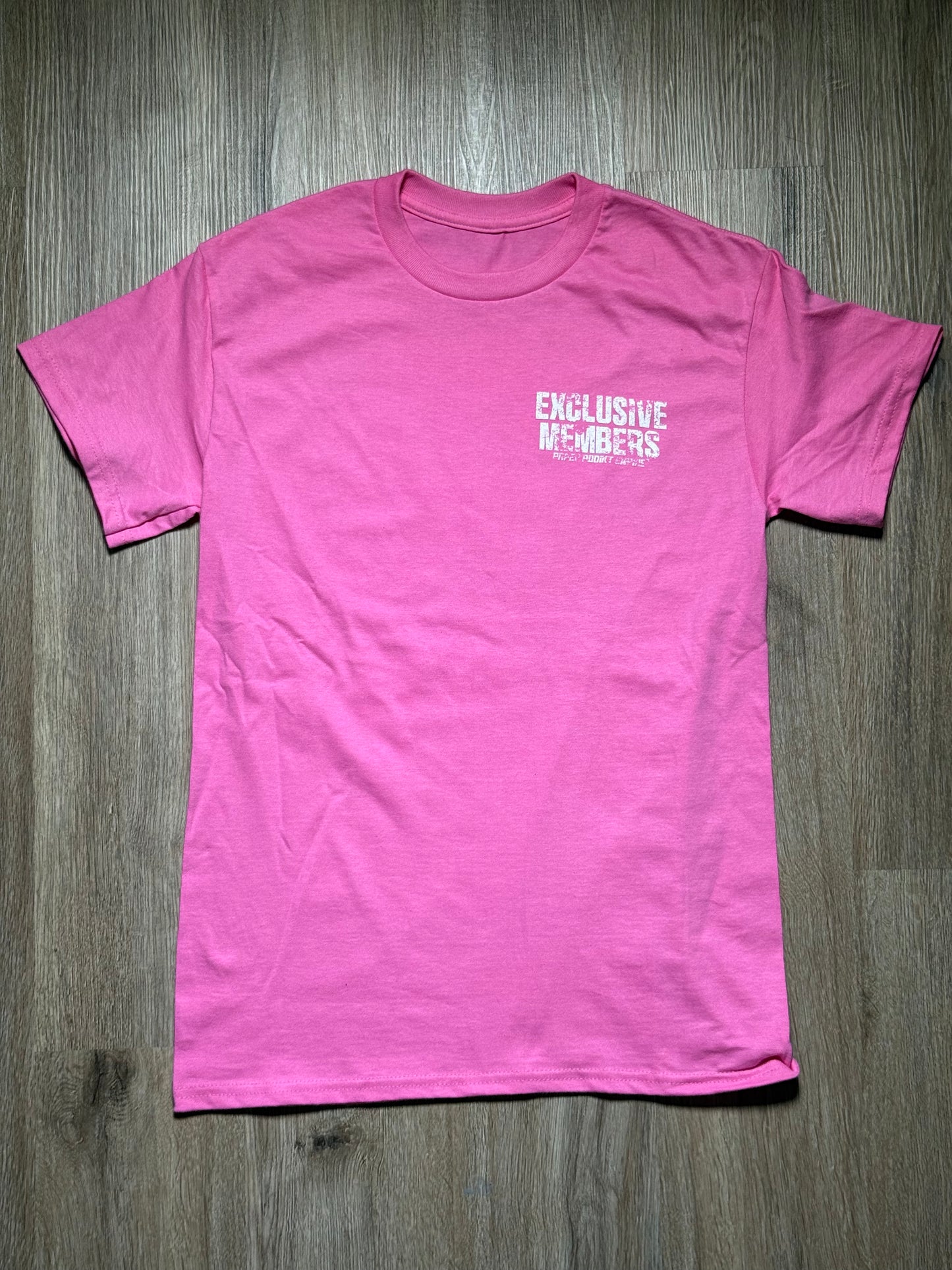 Pink EXCLUSIVE MEMBERS Tee