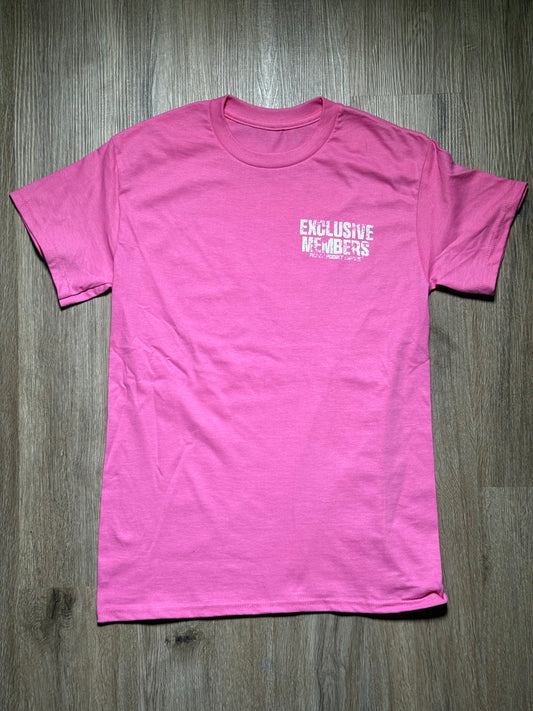 Pink EXCLUSIVE MEMBERS Tee