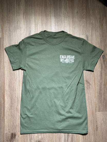 Military GreenEXCLUSIVE MEMBERS Tee