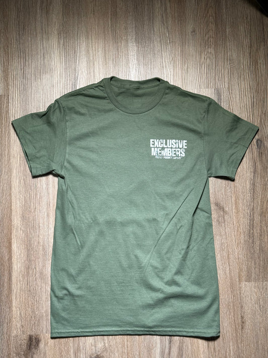 Military GreenEXCLUSIVE MEMBERS Tee