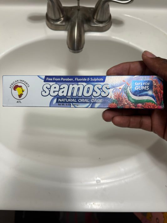 All Natural Sea moss toothpaste