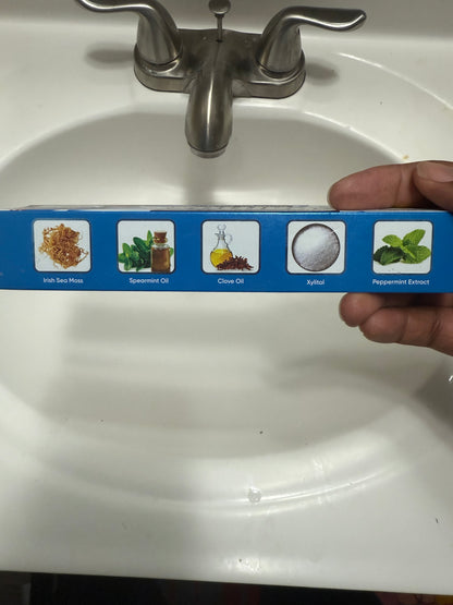 All Natural Sea moss toothpaste